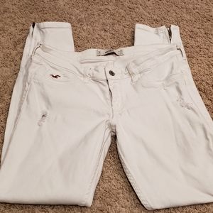 Distressed Hollister skinny jeans